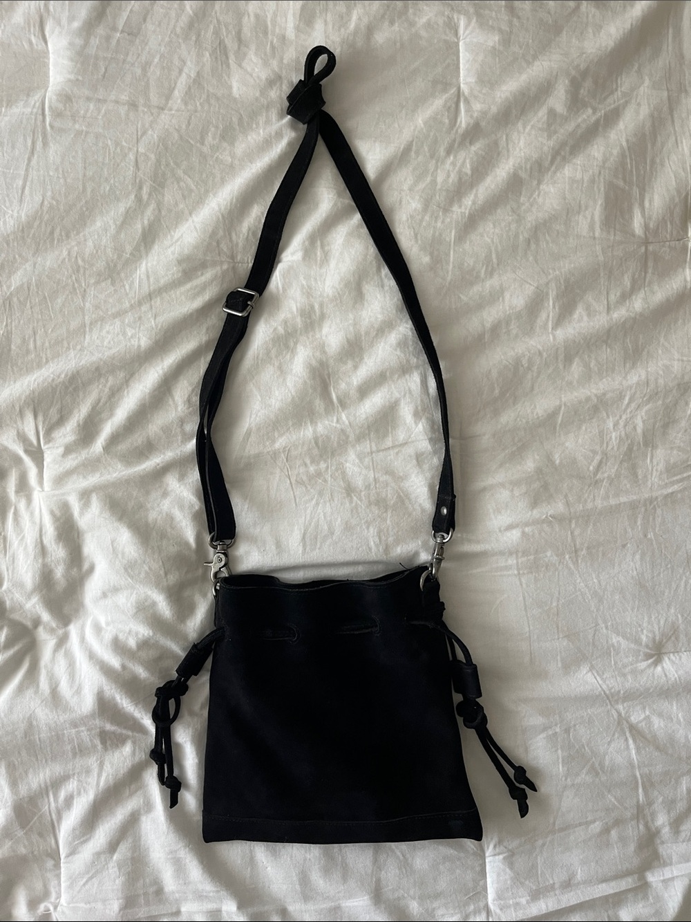 Free People Billie Suede Crossbody Bag